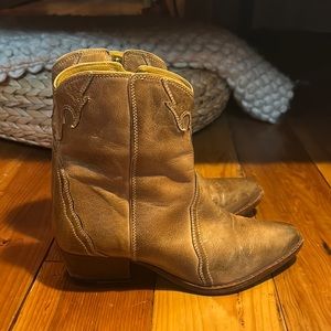Free people mid height cowboy boot